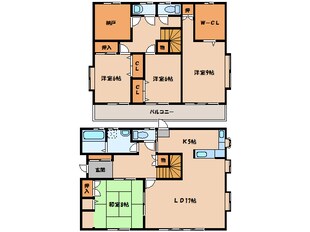 T・HOUSEの物件間取画像